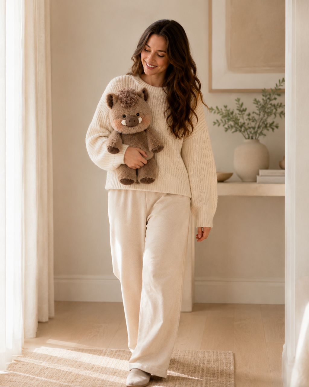 Tusk – Fluffy Wild Boar Plush