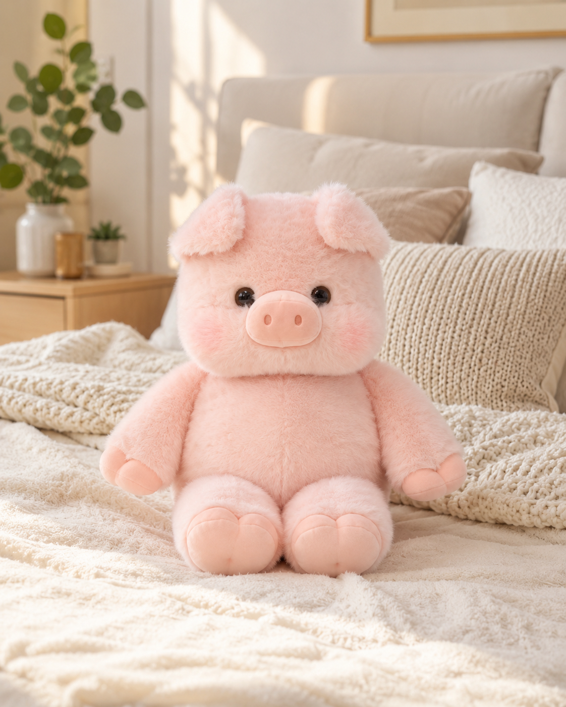 Piglet – Squishy Pink Pig Plush