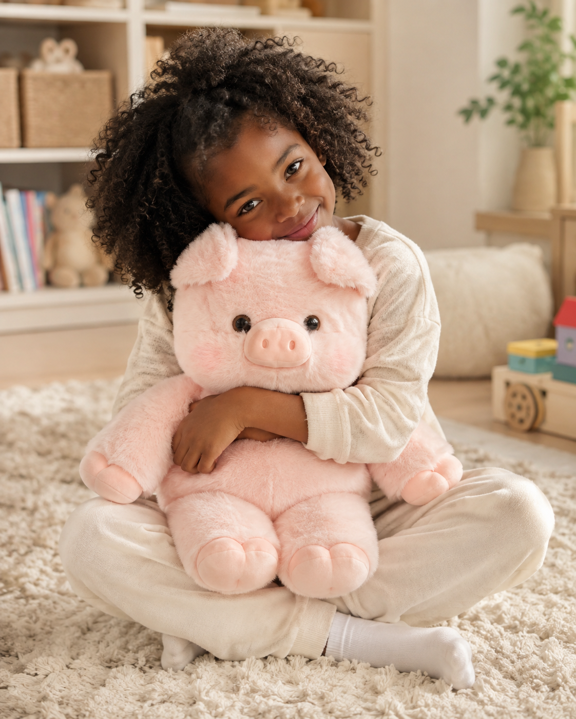 Piglet – Squishy Pink Pig Plush
