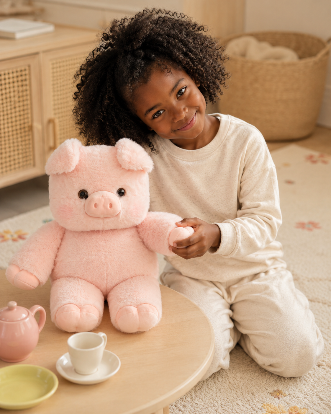 Piglet – Squishy Pink Pig Plush