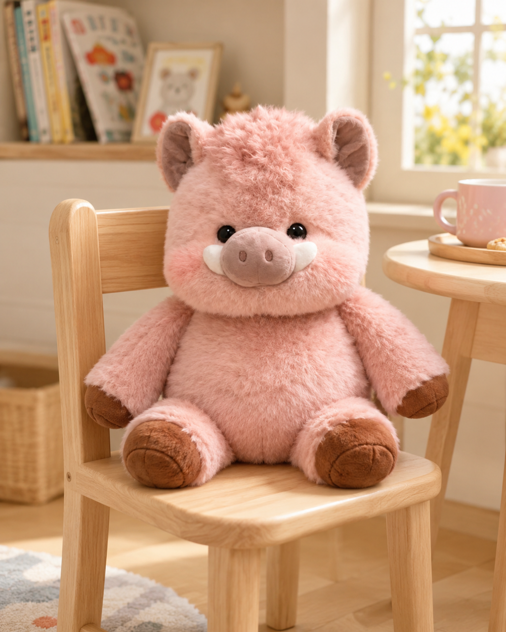 Rosco – Pink Wild Boar Plush