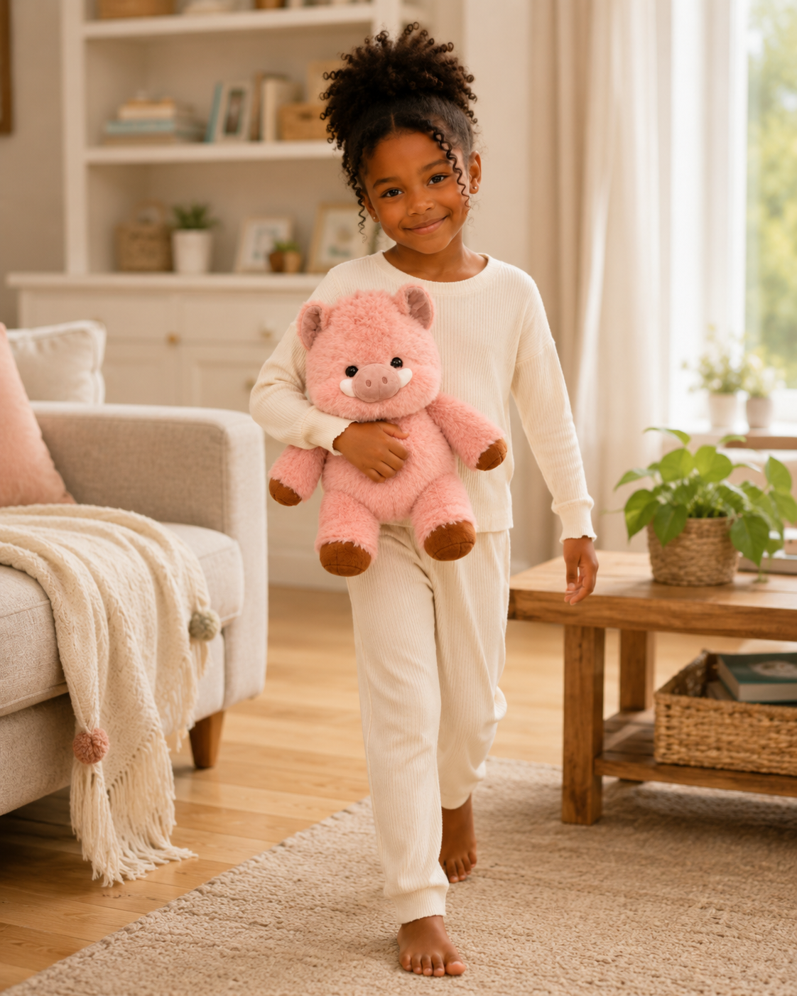 Rosco – Pink Wild Boar Plush