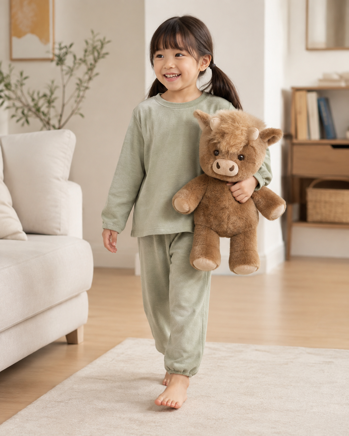 Bruno – Fluffy Baby Bull Plush