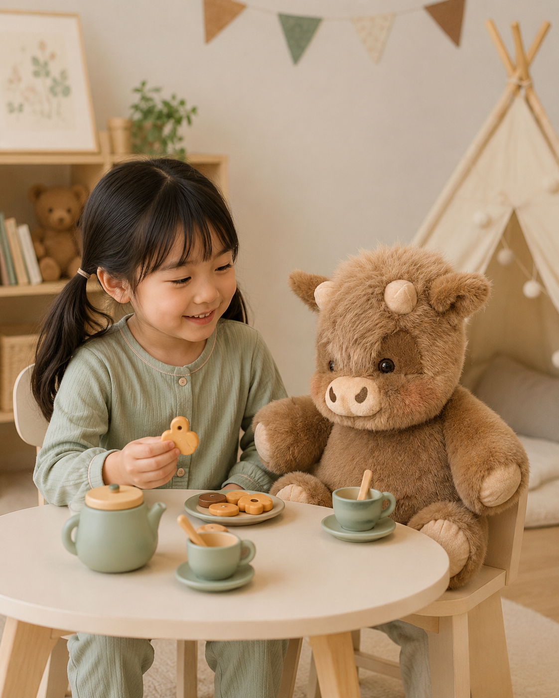 Bruno – Fluffy Baby Bull Plush