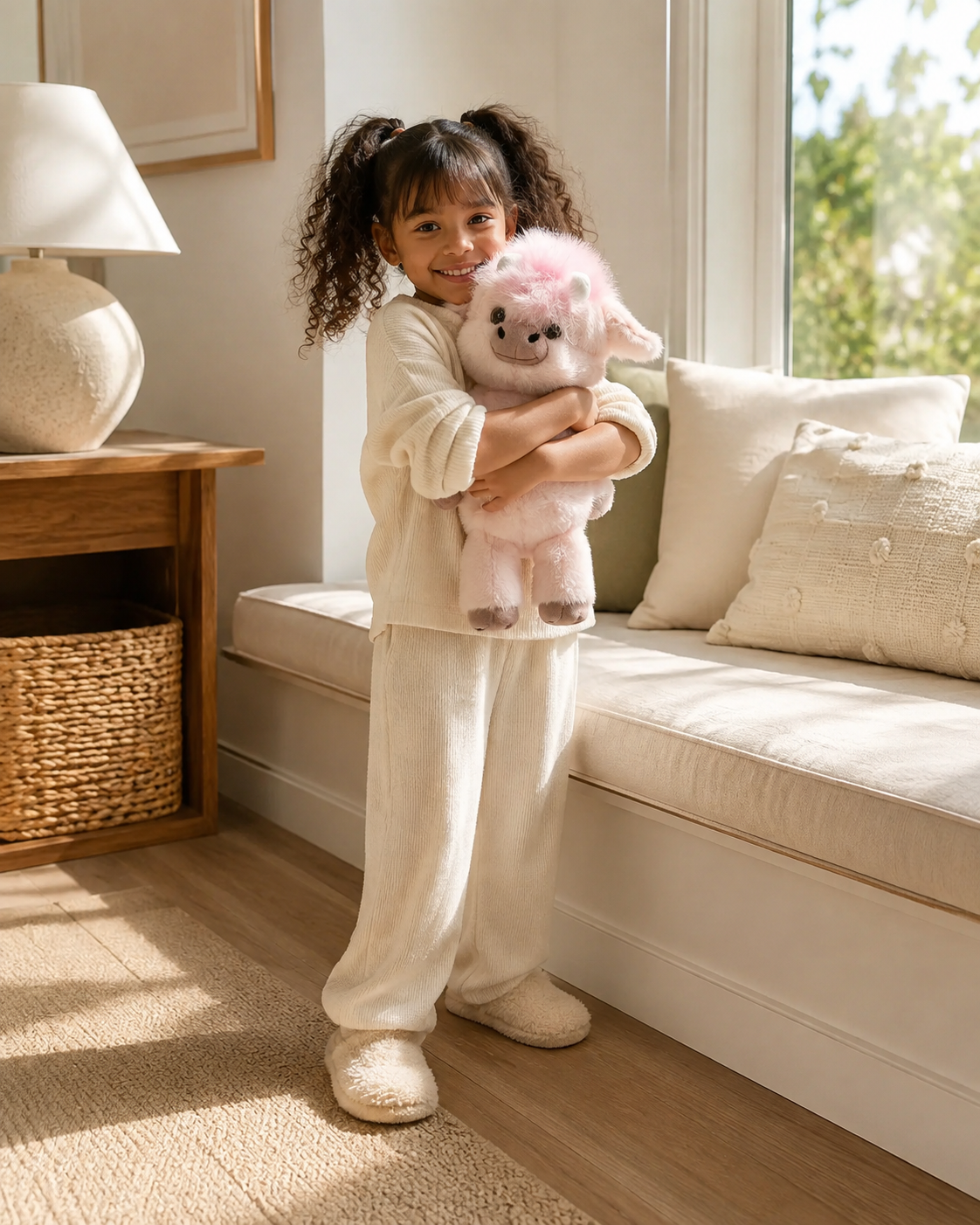 Luna – Fluffy Pink Unicorn Plush