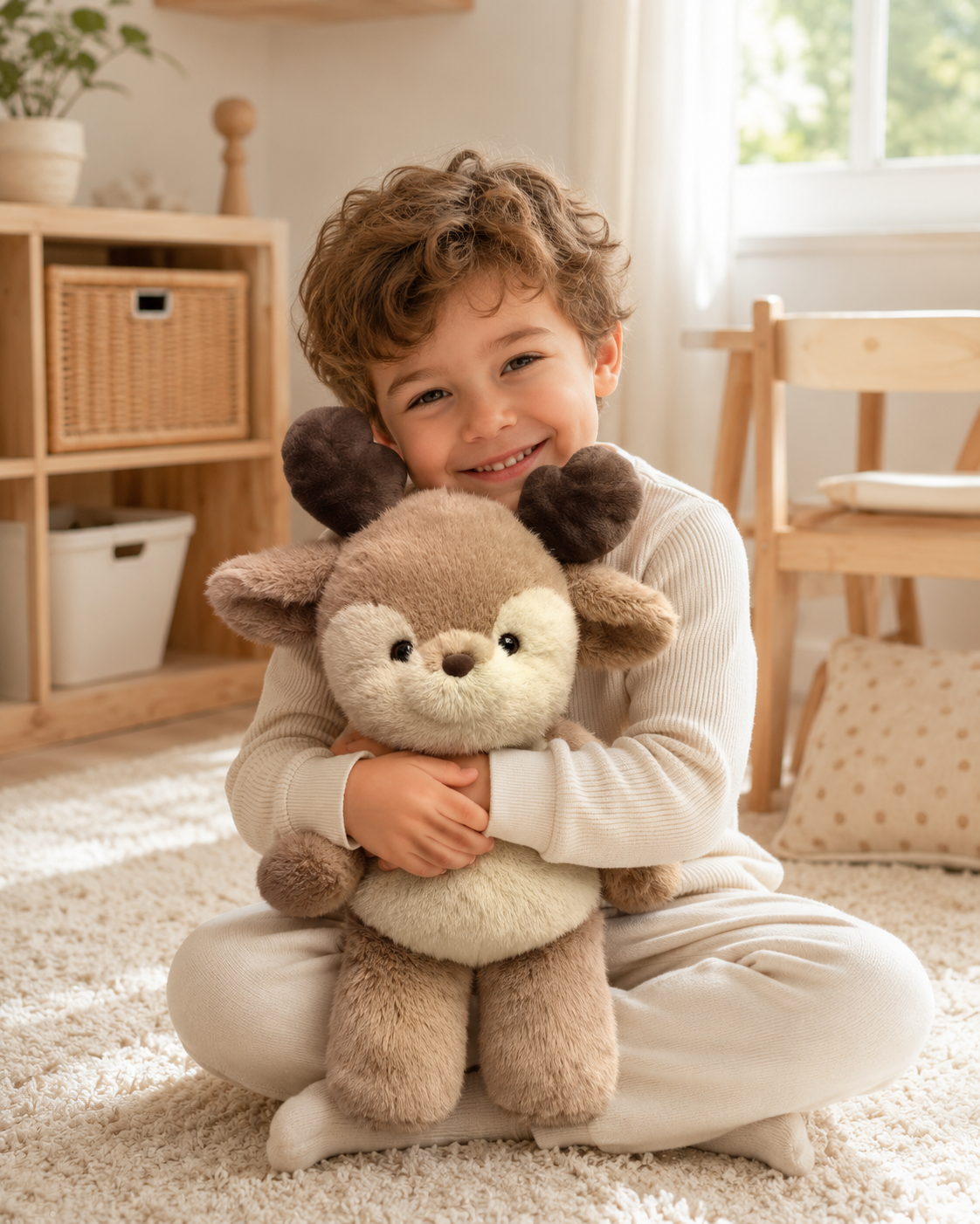 Bambi – Fluffy Baby Deer Plush