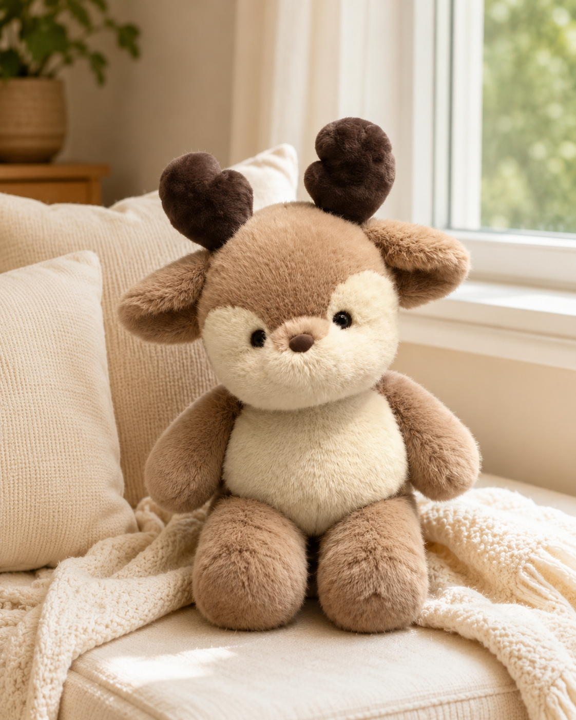 Bambi – Fluffy Baby Deer Plush
