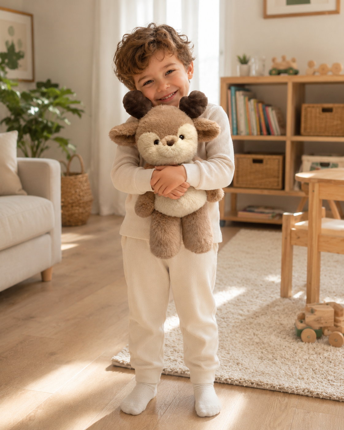 Bambi – Fluffy Baby Deer Plush