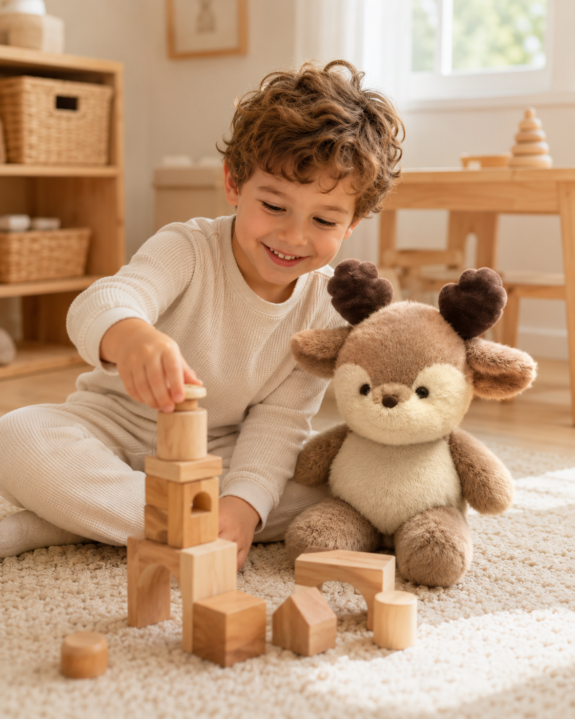Bambi – Fluffy Baby Deer Plush
