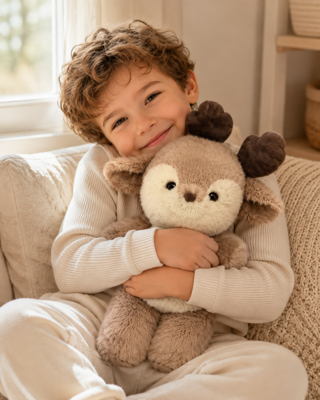 Bambi – Fluffy Baby Deer Plush