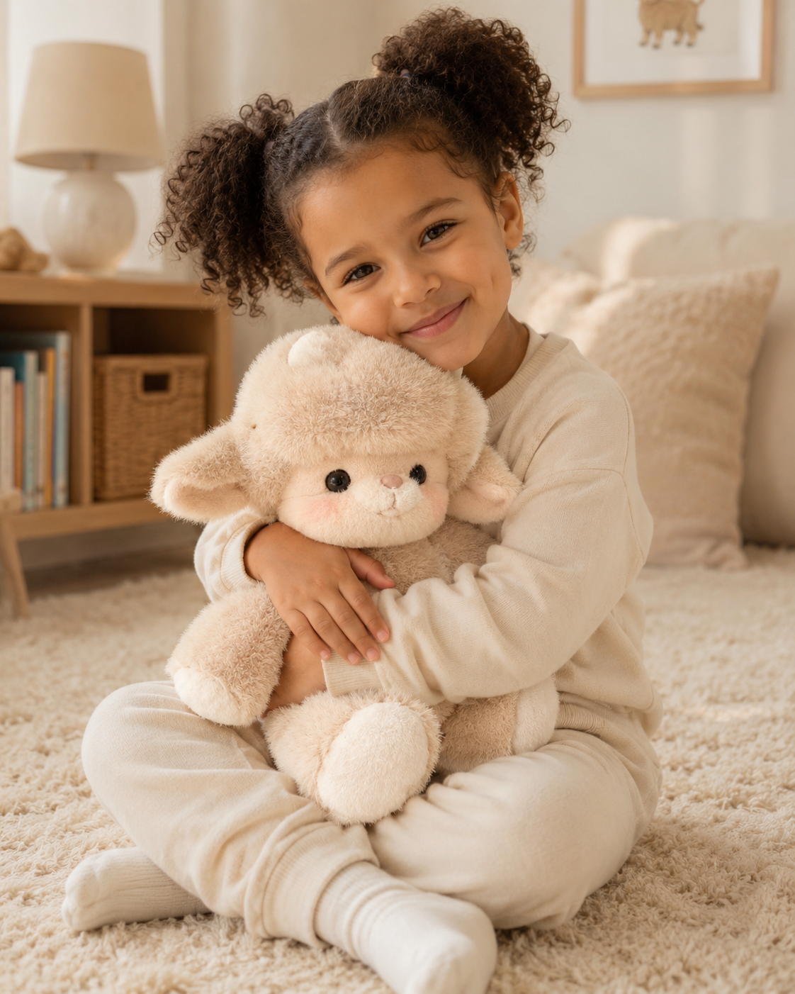 Woolie – Fluffy Baby Lamb Plush