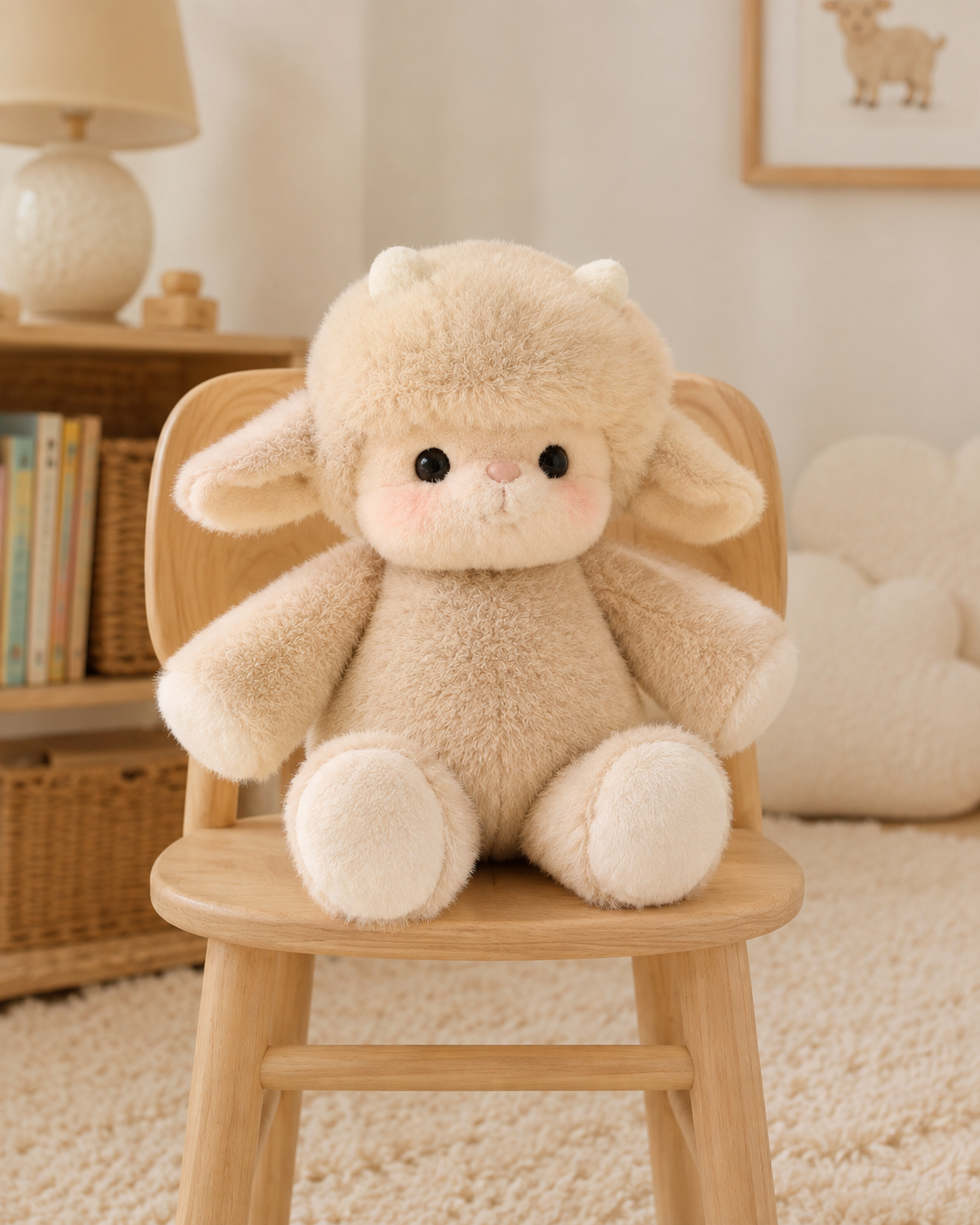Woolie – Fluffy Baby Lamb Plush