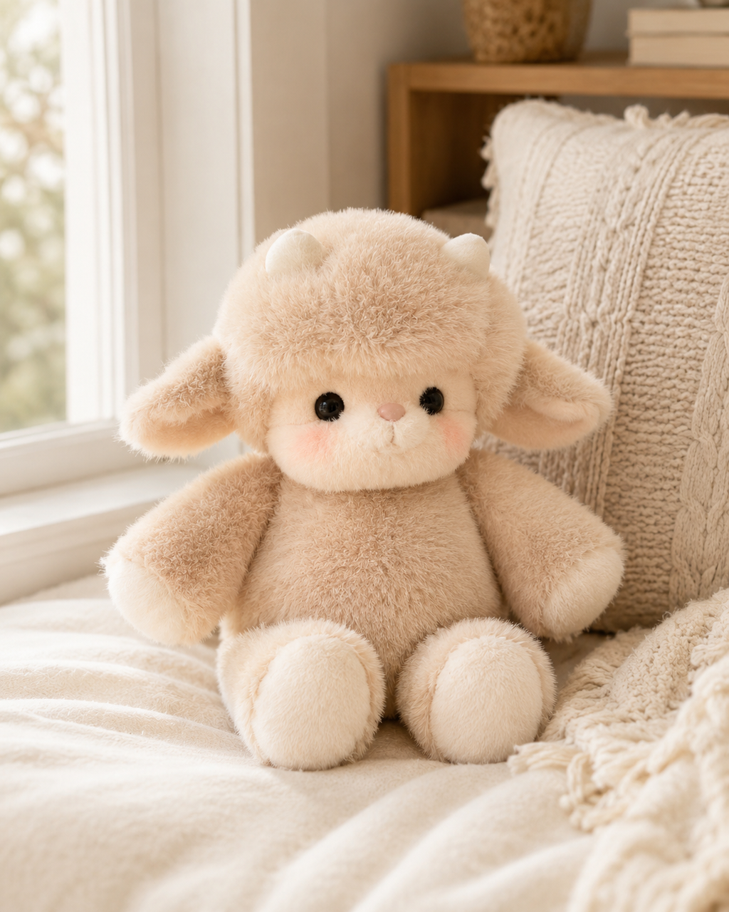 Woolie – Fluffy Baby Lamb Plush