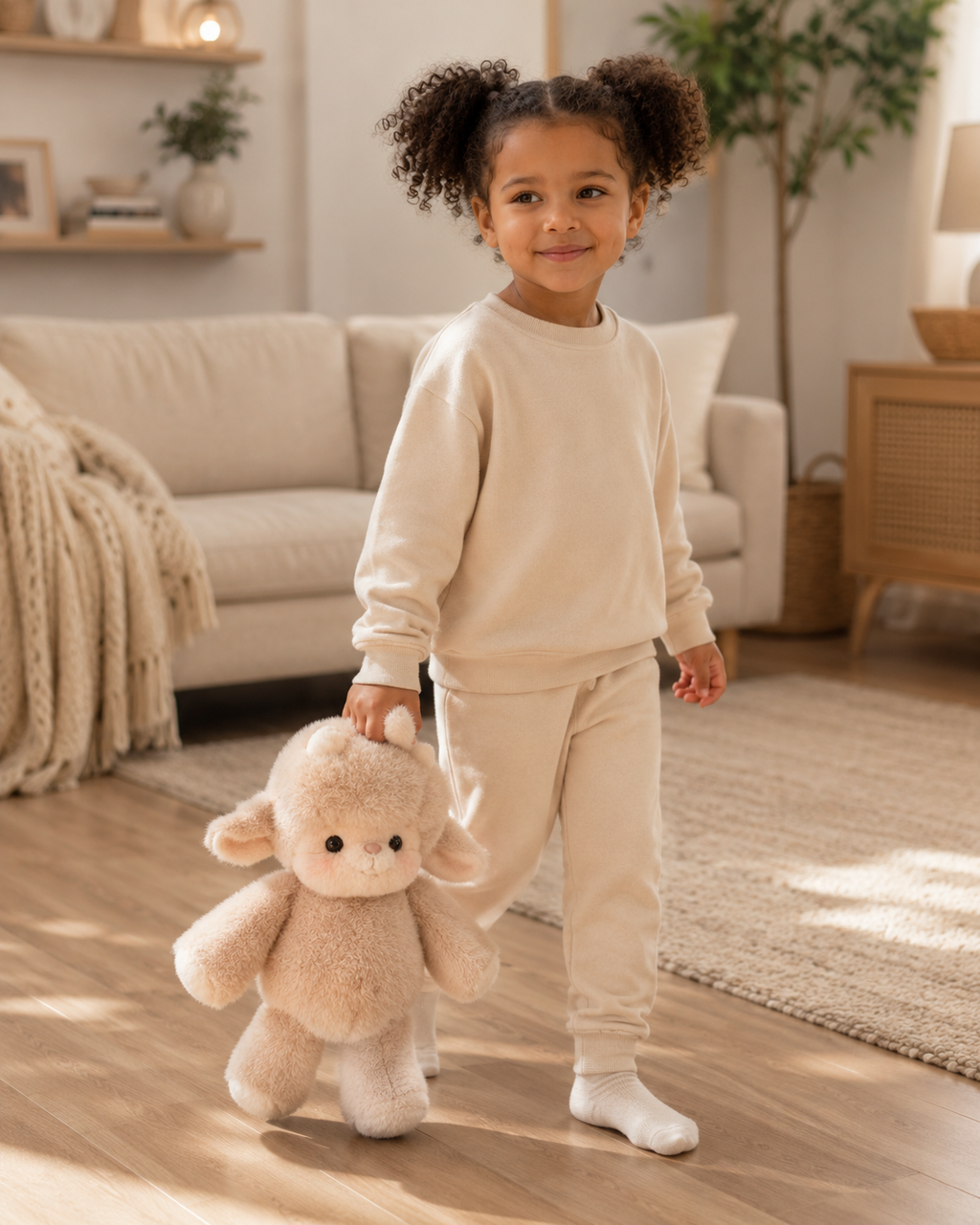 Woolie – Fluffy Baby Lamb Plush