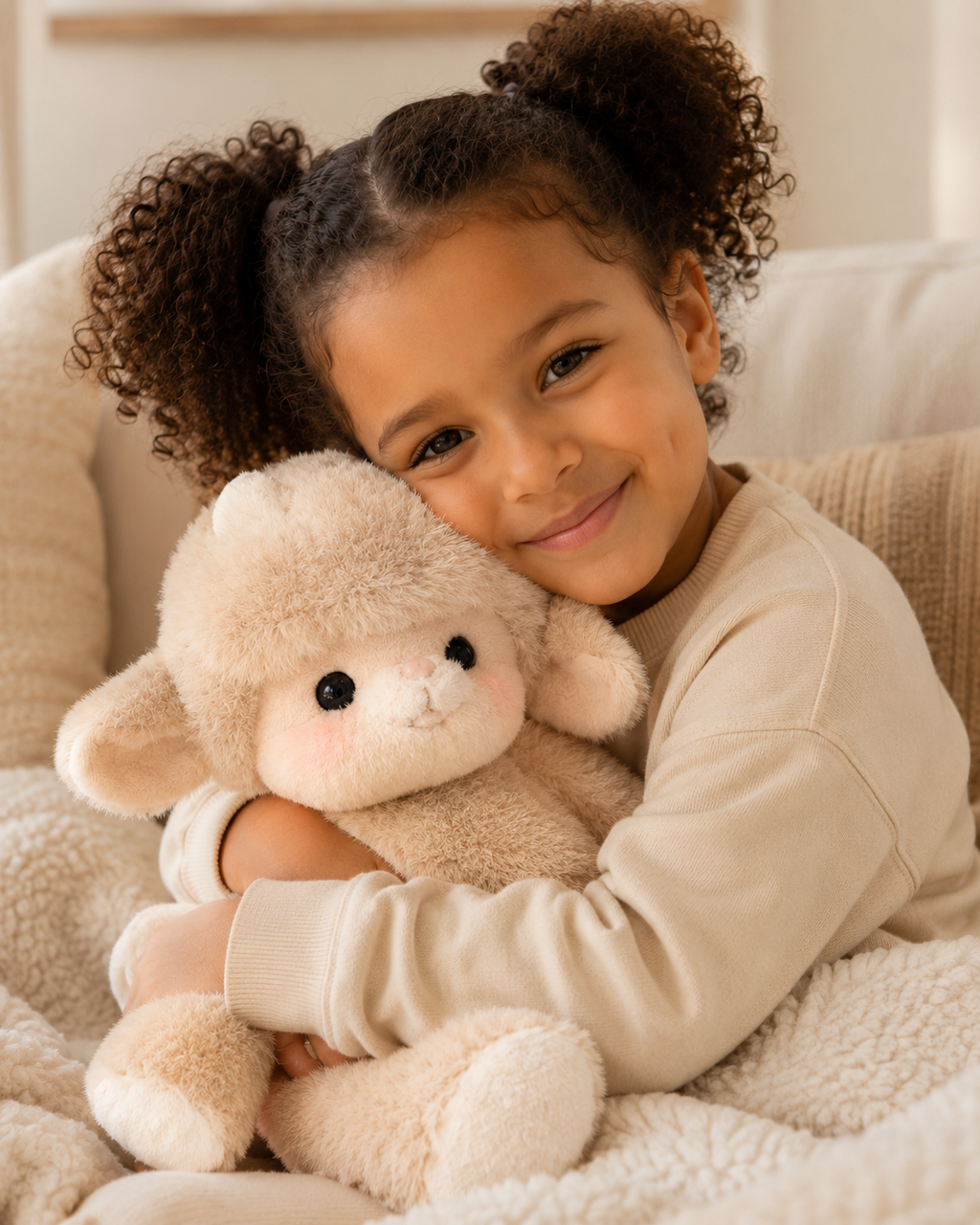 Woolie – Fluffy Baby Lamb Plush