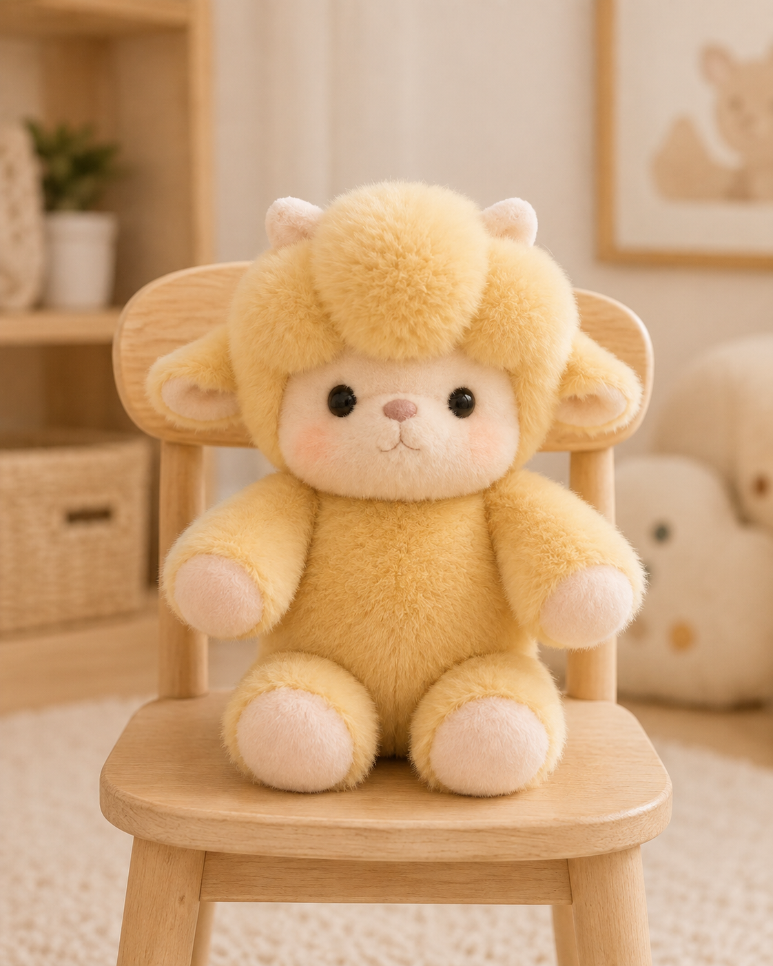Sunny – Golden Baby Lamb Plush