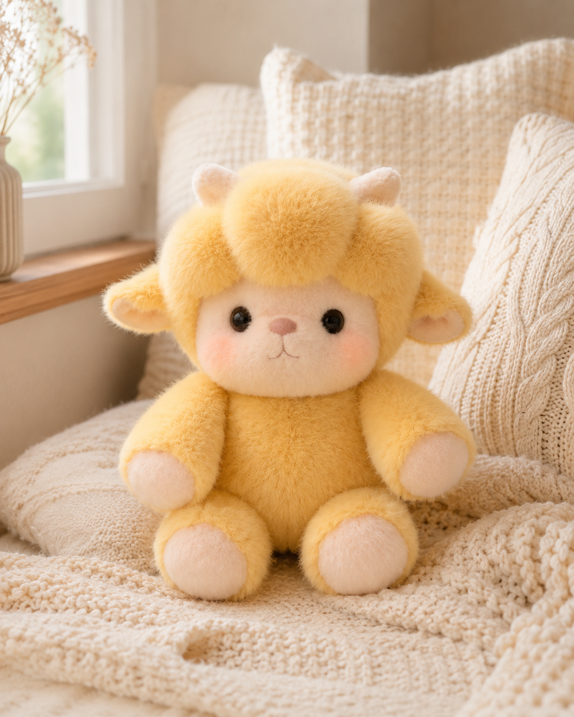 Sunny – Golden Baby Lamb Plush
