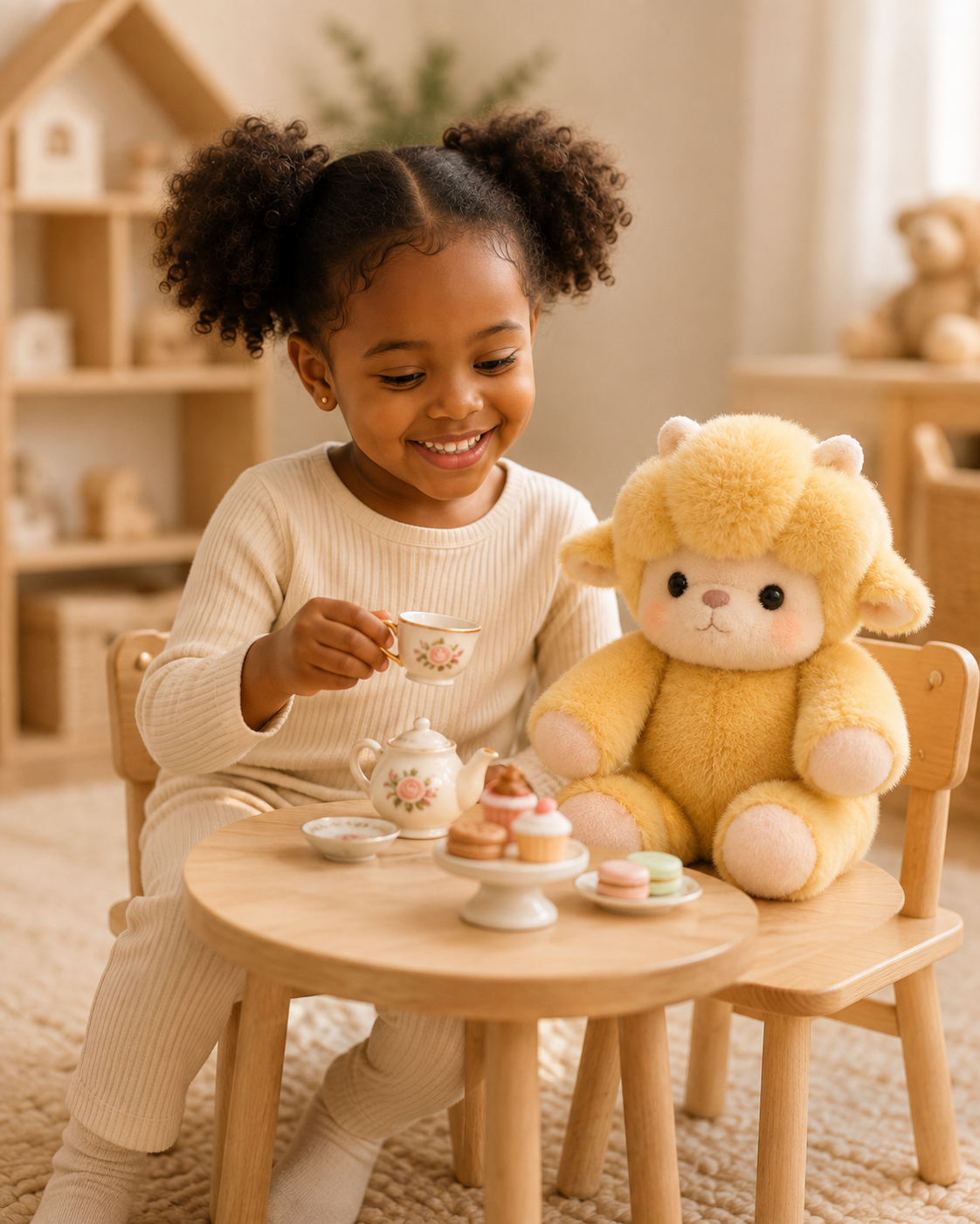 Sunny – Golden Baby Lamb Plush