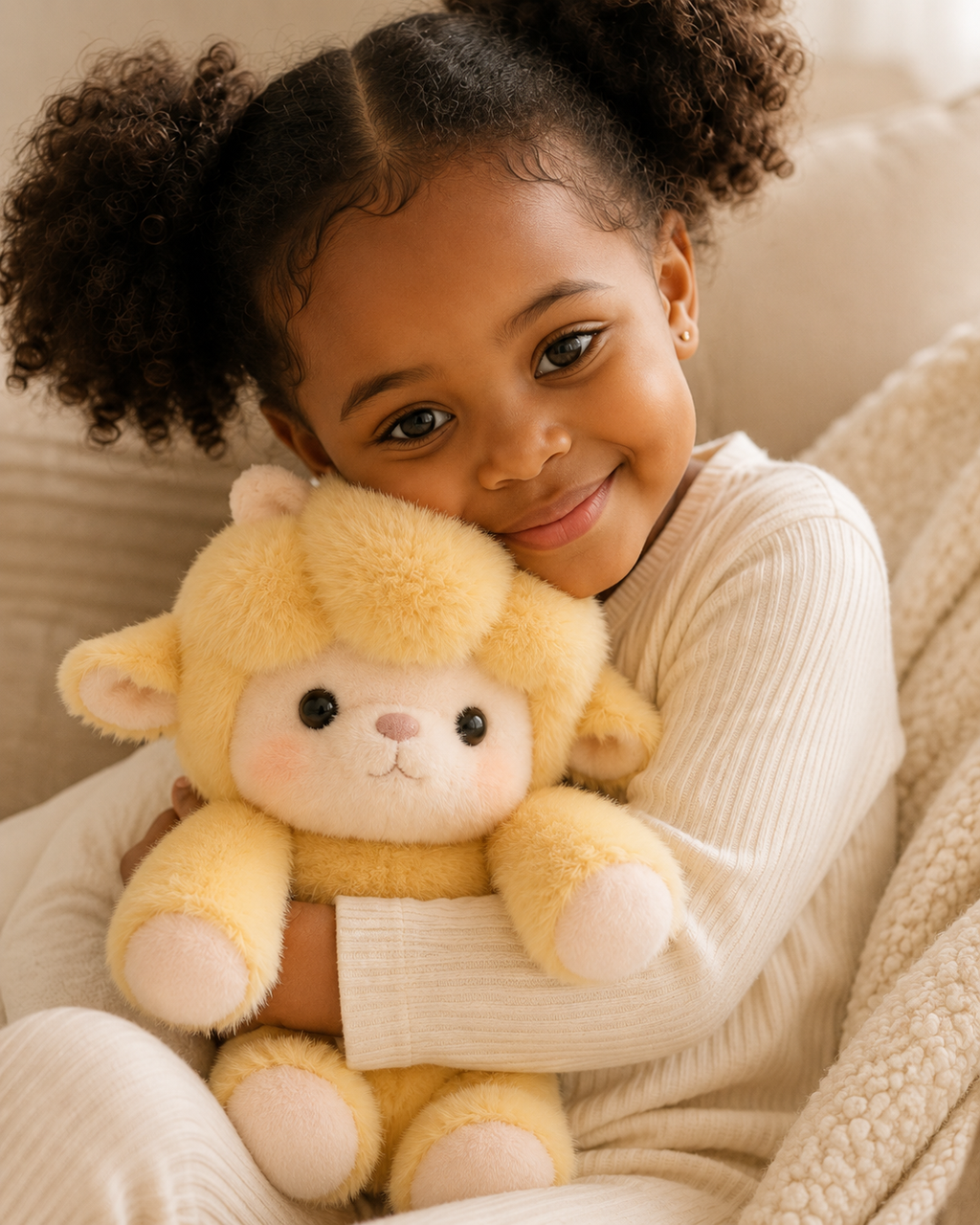 Sunny – Golden Baby Lamb Plush