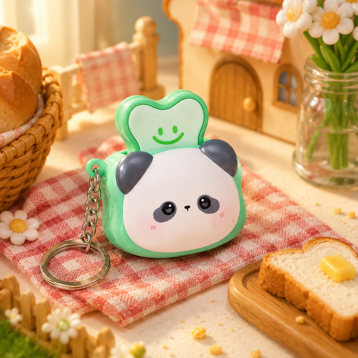 Toasty Pals Keychain