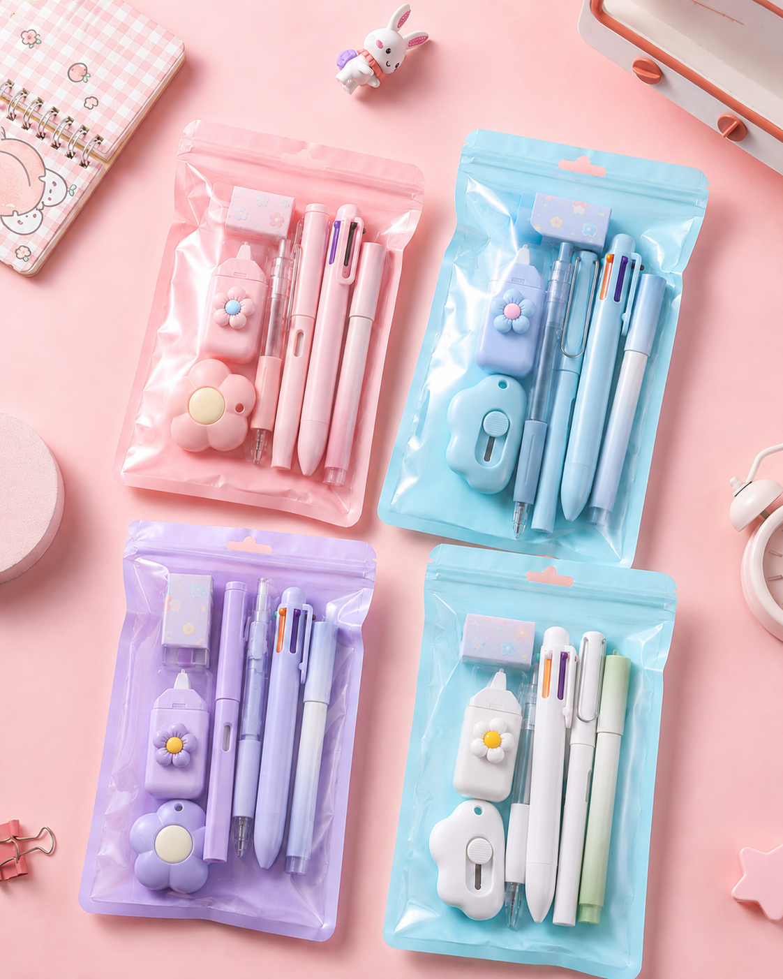 Pastel Stationery Set